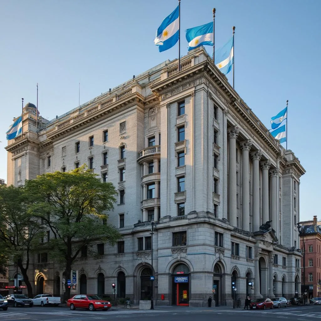 Oficina de la Comisión Nacional de Valores en Buenos Aires